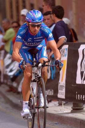 Gilberto Simoni (Italien Lampre Caffita) - Einzelzeitfahren -  Radsport Herren Vuelta a Espana 2005, Spanienrundfahrt, ProTour, Straßenradsport, Straße, Rad, Prolog Einzelbild 1. Etappe: Granada - La Alhambra