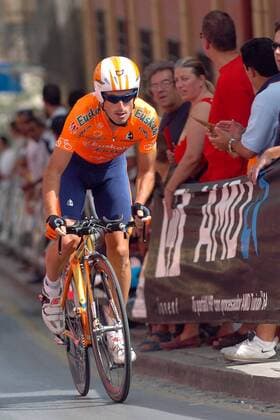 Iban Mayo (Spanien Euskaltel Euskadi) - Einzelzeitfahren -  Radsport Herren Vuelta a Espana 2005, Spanienrundfahrt, ProTour, Straßenradsport, Straße, Rad, Prolog Einzelbild 1. Etappe: Granada - La Alhambra