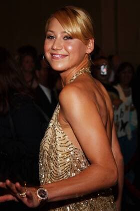 Anna Kournikova (Rußland) gut gelaunt anlässlich der World Music Awards 2005 in Hollywood Tennis Damen World Music Awards 2005, WTA Tour Einzelbild Hollywood Los Angeles, LA, L A Sinnlichkeit,