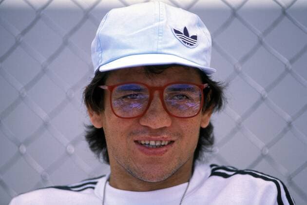Felix Magath (BR Deutschland) Fußball WM Herren Weltmeisterschaft 1986, Nationalmannschaft, Nationalteam, Nationaltrikot, Länderspiel, Gruppe E, BRD Porträt Queretao