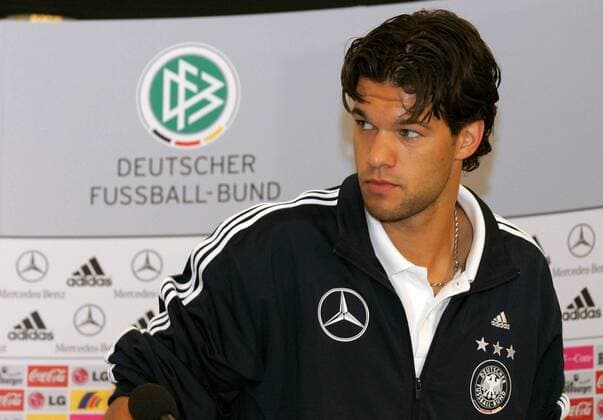 Michael Ballack (Deutschland) Fußball Länderspiel Herren Länderspiel 2005, Freundschaftsspiel, Test, Testspiel, Nationalmannschaft, Nationalteam, Einzelbild Bremen