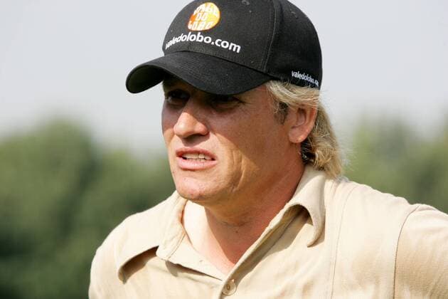 Jarmo Sandelin (Schweden) enttäuscht Golf Herren Linde German Masters 2005, Golfen, European PGA Tour Porträt Gut Lärchenhof Köln Pulheim Enttäuschung, Skepsis,