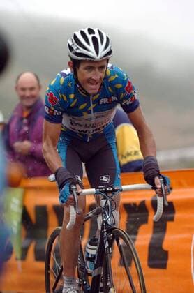 Roberto Heras (Spanien Liberty Seguros) -  Radsport Herren Vuelta a Espana 2005, Spanienrundfahrt, ProTour, Straßenradsport, Straße, Rad Einzelbild 15. Etappe: Cangas de Onis - Valgrande Pajares