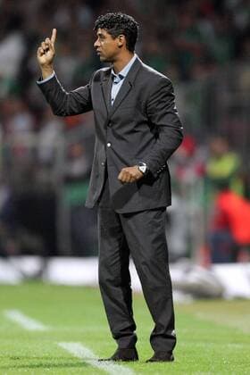 Trainer Frank Rijkaard (FC Barcelona) - Aufpassen ! Fußball EC 1 Herren Champions League 2005 2006, FC Barcelona, Barca, Primera Division, 1. Spanische Liga Einzelbild Bremen