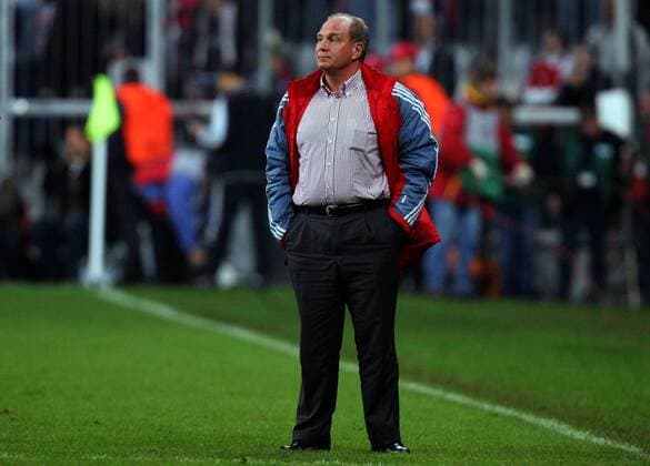 Manager Uli Hoeneß (Bayern) Fußball EC 1 Herren Champions League 2005 2006, FC Bayern München Einzelbild München