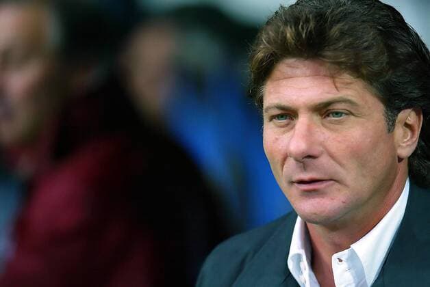 Trainer Walter Mazzarri (Reggina Calcio) -  Fußball Herren Serie A 2005 2006, 1. Italienische Liga, Reggina Calcio Einzelbild Mailand