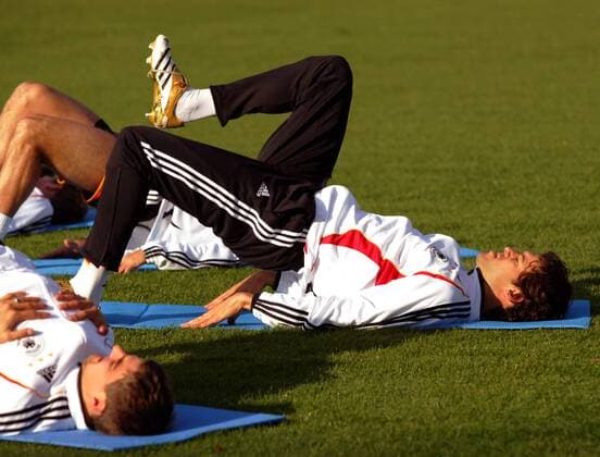 Michael Ballack (Deutschland) Fußball Herren Nationalmannschaft 2005, Nationalteam, Training, Vorbereitung, Einzelbild Köln