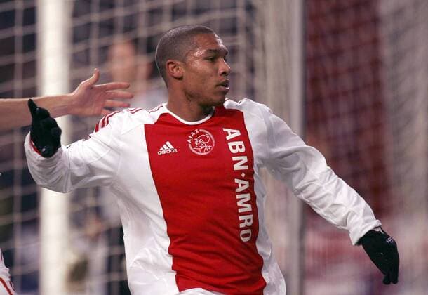 Nigel de Jong (Ajax) - Torjubel Fußball EC 1 Herren Champions League 2005 2006, Ajax Amsterdam, Eredivisie, Ehrendivision, Einzelbild Amsterdam Freude,