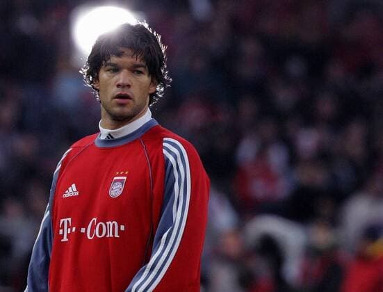 Michael Ballack (Bayern) - Die Lichtgestalt des deutschen Fußballs Fußball 1. BL Herren Saison 2005 2006, FC Bayern München Einzelbild Stuttgart