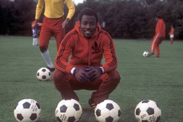 Torwart Ewilner Piquant (Haiti) Fußball WM Herren Vorschau Weltmeisterschaft 1974, Nationalmannschaft, Nationalteam, Vdia Einzelbild Gruppe 4