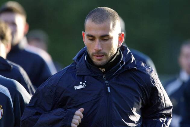 Neuzugang Marco di Vaio (Monaco) Fußball Herren Ligue 1 2005 2006, 1. Französische Liga, AS Monaco, Training Einzelbild pan11885 Monte Carlo  