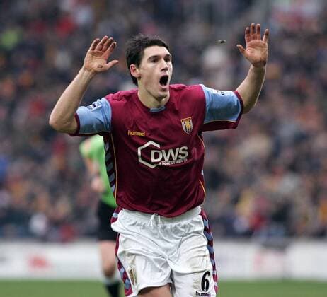 Gareth Barry (Aston Villa) - Torjubel -  Fußball Herren FA Cup 2005 2006, Englischer Pokal, Pokalspiel, Aston Villa Einzelbild Hull Freude,