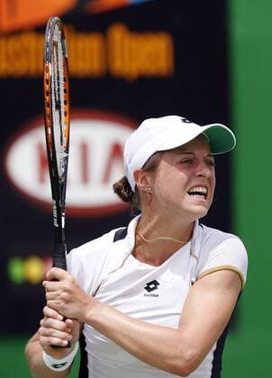 Martina Müller (Deutschland) Tennis Damen Australian Open 2006, Grand Slam, WTA Tour Einzelbild Melbourne