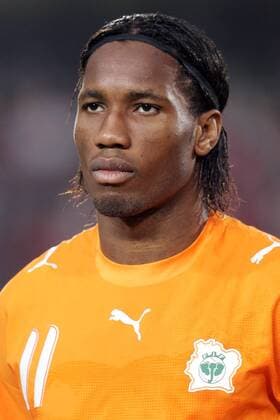 Didier Drogba (Elfenbeinküste) -  Fußball Länderspiel Herren Africa Cup of Nations 2006, African, Coupe d Afrique des, ACN, CAN, Afrika Pokal, Afrikapokal Porträt Kairo