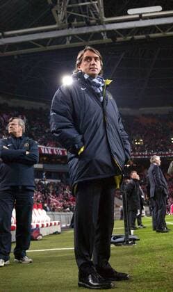 Trainer Roberto Mancini (Inter) -  Fußball EC 1 Herren Champions League 2005 2006, Achtelfinale, FC Internazionale Mailand Einzelbild Amsterdam