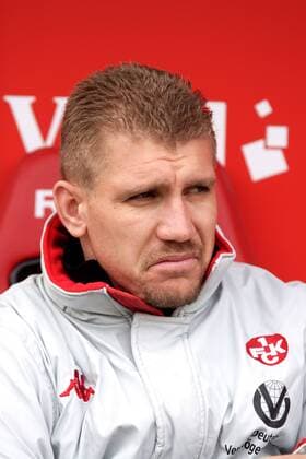 Marcelo Pletsch (Lautern) skeptisch Fußball 1. BL Herren Saison 2005 2006, 1. FC Kaiserslautern Porträt Mainz Skepsis,