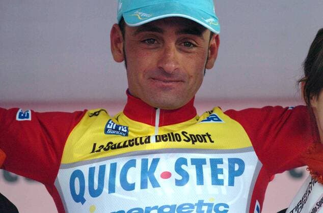 Paolo Bettini (Italien Quick Step Innergetic) gewinnt die 2. Etappe der 41. Tirreno Adriatico 2006 -  Radsport Herren 41. Tirreno Adriatico 2006, Zwei Meere, Rundfahrt, Straßenradsport, Straße, Rad Porträt 2. Etappe: Tivoli - Frascati