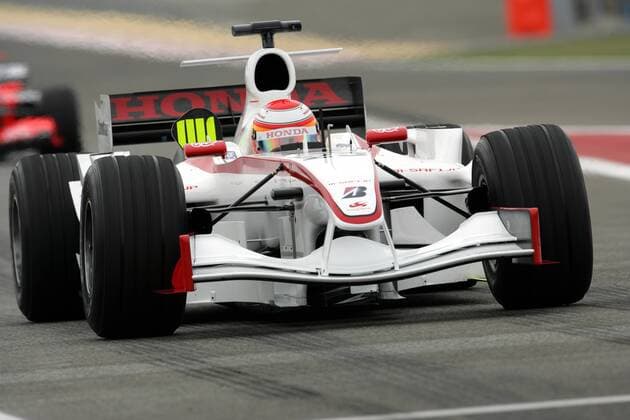 Yuji Ide (Japan Super Aguri) in seinem Boliden Motorsport Grand Prix Herren Großer Preis von Bahrain 2006, Formel 1 Weltmeisterschaft, F1, F, GP, WM Einzelbild Manama, Sakhir