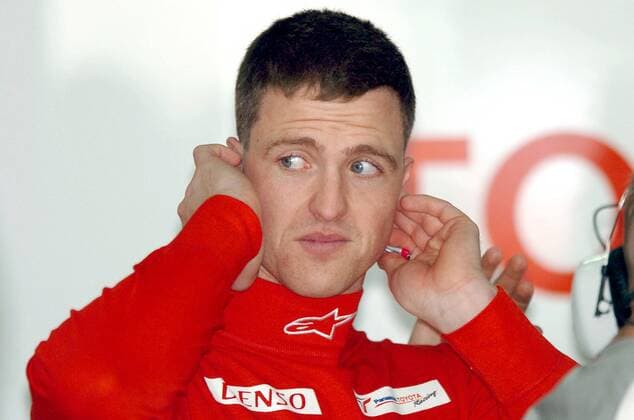 Ralf Schumacher (Deutschland Toyota) skeptisch Motorsport Grand Prix Herren Großer Preis von Bahrain 2006, Formel 1 Weltmeisterschaft, F1, F, GP, WM, Freies Training Porträt Sakhir Manama Skepsis,