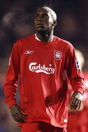 Mohamed Lamine Sissoko (Liverpool) - EDITORIAL USE ONLY. No use with unauthorised audio, video, data, fixture lists, club league logos or live services. Online in-match use limited to 120 images, no video emulation. No use in betting, games or single club league player publications. Fußball Herren FA Cup 2005 2006, Englischer Pokal, Pokalspiel, FC Liverpool Einzelbild Birmingham