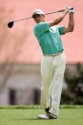 Jonathan Byrd (USA) schaut seinem Abschlag hinterher - (Icon4882163) Golf Herren BellSouth Classic 2006, TPC at Sugarloaf, PGA Tour, Golfen, Bell South Einzelbild Duluth EDITORIAL USE ONLY