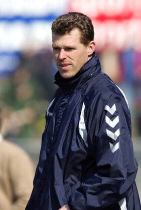Co Trainer Marco Grote (Lübeck) nachdenklich Fußball Herren Regionalliga Nord 2005 2006, 3. Liga, VfB Lübeck Einzelbild Lübeck
