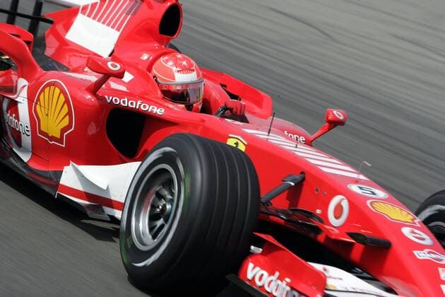 Michael Schumacher (Deutschland Ferrari) in seinem Boliden Motorsport Grand Prix Herren Großer Preis von Europa 2006, Formel 1 Weltmeisterschaft, F1, F, GP, WM, Qualifying Einzelbild Nürburgring Nürburg