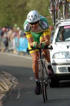 Jose Enrique Gutierrez Cataluna (Spanien Phonak) -  Radsport Herren 89. Giro dItalia 2006, D Italia, ProTour, Straßenradsport, Straße, Rad, Prolog, Zeitfahren Einzelbild Seraing