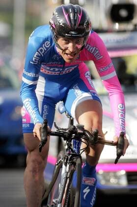 Damiano Cunego (Italien Lampre) Radsport Herren 89. Giro d Italia 2006, dItalia, ProTour, Straßenradsport, Straße, Rad, Prolog, Zeitfahren, Einzelbild Seraing Dynamik,