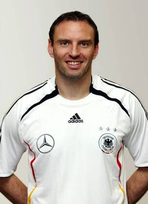 Jens Nowotny (Deutschland) Fußball WM Herren Vorschau 2006, Vorstellung, Präsentation, Pressetermin, Porträttermin Porträt Düsseldorf
