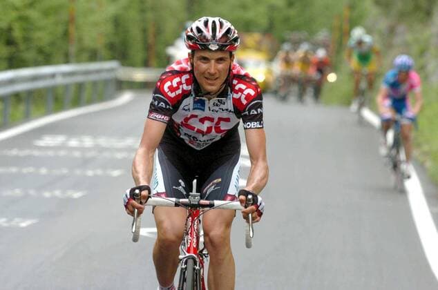 Ivan Basso (Italien CSC) -  Radsport Herren 89. Giro dItalia, d Italia, ProTour, Straßenradsport, Straße, Rad Einzelbild 2006 8. Etappe: Civitanova Marche - Maielletta