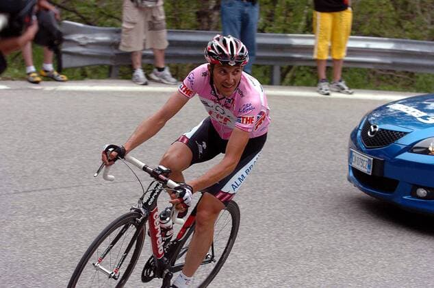 Ivan Basso (Italien CSC) -  Radsport Herren 89. Giro dItalia 2006, d Italia, ProTour, Straßenradsport, Straße, Rad Einzelbild 16. Etappe: Rovato - Trento
