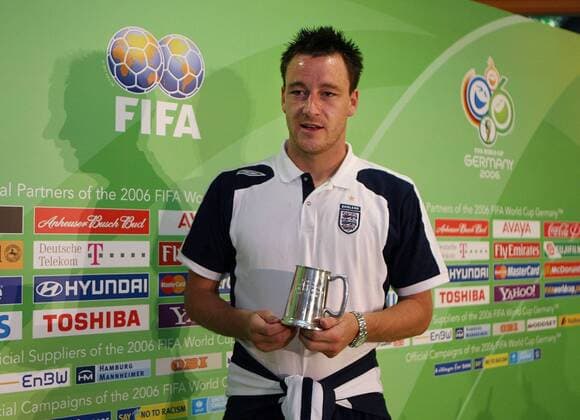 John Terry (England) - man of the match der Begegnung England vs. Ecuador -  Fußball WM Herren WM 2006, Länderspiel, Nationalteam, Achtelfinale Einzelbild Stuttgart Fußball WM Herren WM 2006, Länderspiel, Nationalteam, Achtelfinale Einzelbild Stuttgart