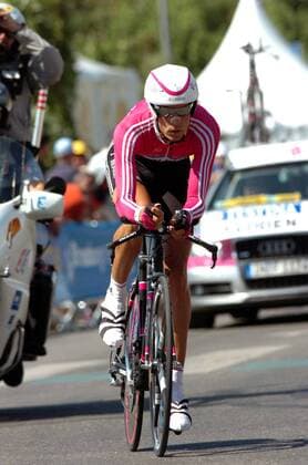 Andreas Klöden (Deutschland T Mobile) - Radsport Herren Tour de France 2006, ProTour, Straßenradsport, Straße, Rad, Prolog, Einzelzeitfahren, Zeitfahren Einzelbild Prolog: Straßburg Radsport Herren Tour de France 2006, ProTour, Straßenradsport, Straße, Rad, Prolog, Einzelzeitfahren, Zeitfahren Einzelbild Prolog: Straßburg
