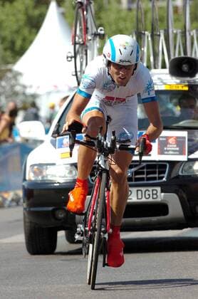 Alejandro Valverde (Spanien Caisse d Epargne - Illes Balears), Führender derProTour Wertung - Radsport Herren Tour de France 2006, ProTour, Straßenradsport, Straße, Rad, Prolog, Einzelzeitfahren, Zeitfahren Einzelbild Prolog: Straßburg Radsport Herren Tour de France 2006, ProTour, Straßenradsport, Straße, Rad, Prolog, Einzelzeitfahren, Zeitfahren Einzelbild Prolog: Straßburg
