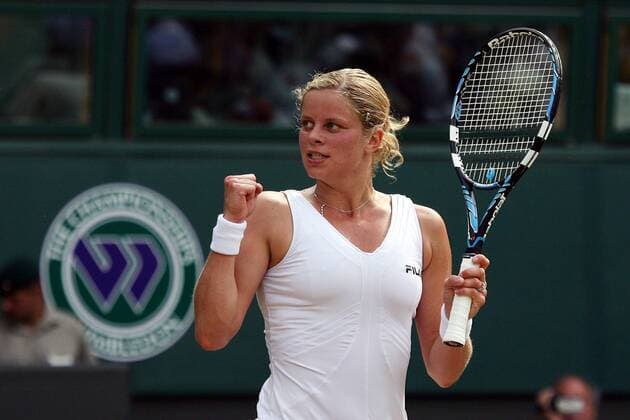 Kim Clijsters (Belgien) - Jubel Tennis Damen All England Championships 2006, Grand Slam, WTA Tour Einzelbild Wimbledon London Freude, Tennis Damen All England Championships 2006, Grand Slam, WTA Tour Einzelbild Wimbledon London Freude,