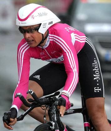 Patrik Sinkewitz (Deutschland T Mobile) Radsport Herren Deutschland Tour 2006, Deutschlandtour, ProTour, Straßenradsport, Straße, Rad Einzelbild Prolog Düsseldorf Radsport Herren Deutschland Tour 2006, Deutschlandtour, ProTour, Straßenradsport, Straße, Rad Einzelbild Prolog Düsseldorf