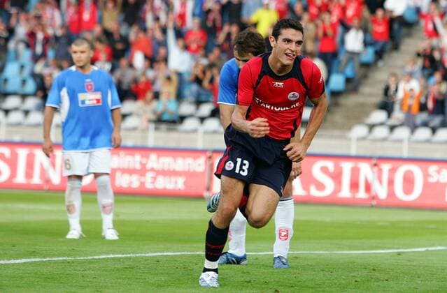 Torschütze Nicolas Fauvergue (Lille) jubelt -  (pan15527) Fußball EC 1 Herren Champions League Qualifikation 2006 2007, OSC Lille - Rabotnicki Kometal Skopje 3:0, Vdig Einzelbild Lille Freude, Fußball EC 1 Herren Champions League Qualifikation 2006 2007, OSC Lille - Rabotnicki Kometal Skopje 3:0, Vdig Einzelbild Lille Freude,  