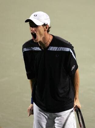 Andrew Murray (Großbritannien) wütend Tennis Herren Western and Southern Financial Group Masters 2006, ATP Tour, Series Einzelbild Cincinnati Wut, Verzweiflung, Tennis Herren Western and Southern Financial Group Masters 2006, ATP Tour, Series Einzelbild Cincinnati Wut, Verzweiflung,