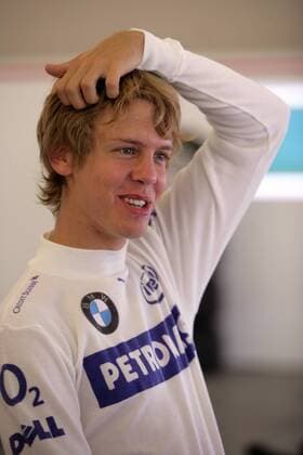 Testfahrer Sebastian Vettel (Deutschland BMW Sauber) Motorsport Grand Prix Herren Großer Preis der Türkei 2006, Formel 1 Weltmeisterschaft, F1, F, GP, WM Einzelbild Istanbul Motorsport Grand Prix Herren Großer Preis der Türkei 2006, Formel 1 Weltmeisterschaft, F1, F, GP, WM Einzelbild Istanbul