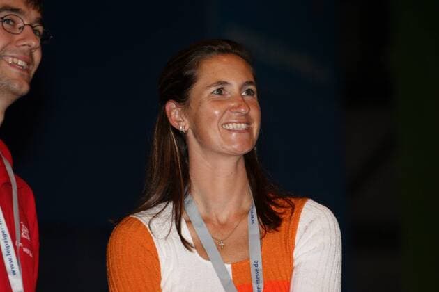 Nicole Uphoff (Deutschland) anläßlich der Games Convention 2006 Pferdesport Herren Games Convention 2006, Messe, Reiten, Reitsport, Springreiten, Springen, Vdig Porträt Leipzig Pferdesport Herren Games Convention 2006, Messe, Reiten, Reitsport, Springreiten, Springen, Vdig Porträt Leipzig