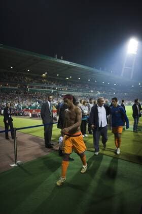Ronaldinho (FC Barcelona) - Abgang Fußball EC 1 Herren Champions League 2006 2007, FC Barcelona, Barca Gruppe Bremen Fußball EC 1 Herren Champions League 2006 2007, FC Barcelona, Barca Gruppe Bremen