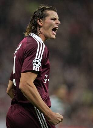 Daniel van Buyten (Bayern) unzufrieden Fußball EC 1 Herren Champions League 2006 2007, FC Bayern München - Sporting Lissabon 0:0 Einzelbild München Wut, Fußball EC 1 Herren Champions League 2006 2007, FC Bayern München - Sporting Lissabon 0:0 Einzelbild München Wut,