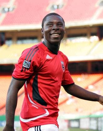 Freddy Adu (Washington DC United) gut gelaunt - (Icon9181354) Fußball Herren MLS 2006, Major League Soccer, Washington D C United Einzelbild Kansas City Fußball Herren MLS 2006, Major League Soccer, Washington D C United Einzelbild Kansas City EDITORIAL USE ONLY