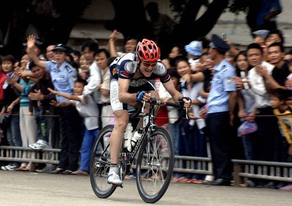 Peter Herzig (Australien FRF Couriers Excelpro) -  Radsport Herren Tour of Hainan 2006, Rad Straße Straßenradsport Radrennsport Einzelbild Hainan Radsport Herren Tour of Hainan 2006, Rad Straße Straßenradsport Radrennsport Einzelbild Hainan