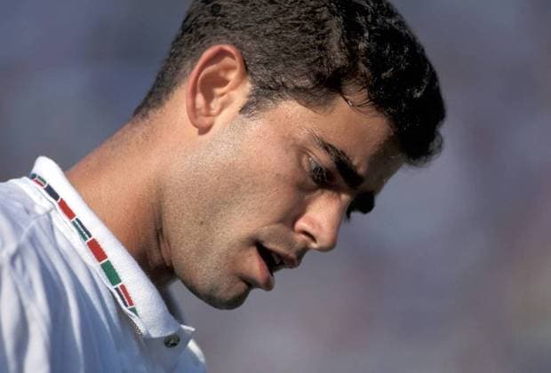 Pete Sampras (USA) Tennis Herren US Open 1995, Grand Slam, ATP Tour Porträt New York, Flushing Meadow, Meadows Tennis Herren US Open 1995, Grand Slam, ATP Tour Porträt New York, Flushing Meadow, Meadows