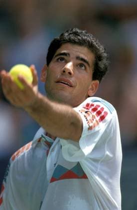 Pete Sampras (USA) Tennis Herren French Open 1993, Grand Slam, ATP Tour Einzelbild Aufnahmedatum geschätzt Paris, Roland Garros Tennis Herren French Open 1993, Grand Slam, ATP Tour Einzelbild Aufnahmedatum geschätzt Paris, Roland Garros