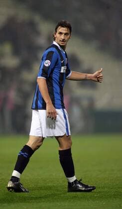 Zlatan Ibrahimovic (Inter) - Thumbs up -  Fußball Herren Serie A 2006 2007, 1. Italienische Liga, FC Internazionale Mailand Einzelbild Parma Fußball Herren Serie A 2006 2007, 1. Italienische Liga, FC Internazionale Mailand Einzelbild Parma
