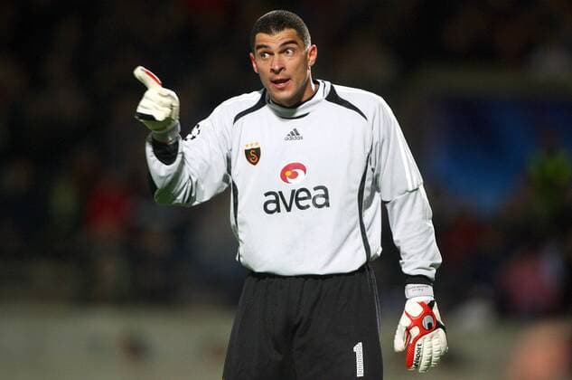 Torwart Faryd Mondragon (Galatasaray) -  (pan17516) Fußball EC 1 Herren Champions League 2006 2007, Galatasaray Istanbul Einzelbild Bordeaux Fußball EC 1 Herren Champions League 2006 2007, Galatasaray Istanbul Einzelbild Bordeaux  