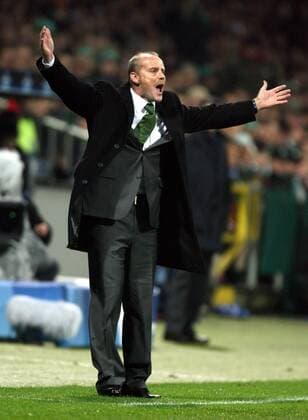 Trainer Thomas Schaaf (Bremen) reklamiert Fußball EC 1 Herren Champions League 2006 2007, SV Werder Bremen Einzelbild Bremen Wut, Fußball EC 1 Herren Champions League 2006 2007, SV Werder Bremen Einzelbild Bremen Wut,
